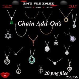 Chain Add-On&#x27;s * 20 png Files