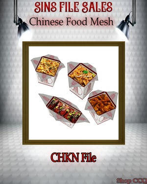 •Chinese Food Mesh•