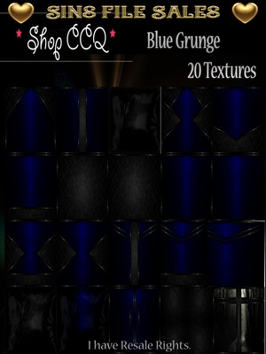 Blue Grunge Texture Pack