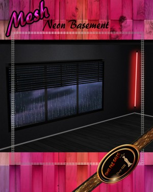 •Neon Basement Room Mesh•CHKN 