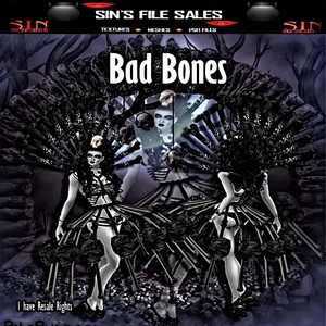 Bad Bones Collection W/Resale Rights