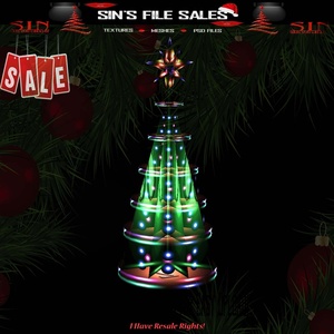 🎄Neon Tree (CHKN File for Easy Upload)🎄