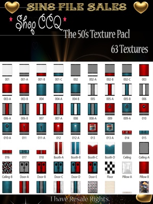 The 50&#x27;s Texture Pack