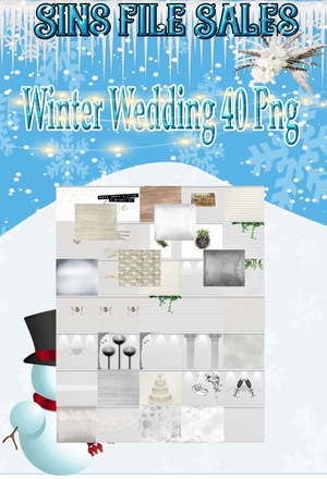 White Wedding Texture Pack *40 Png