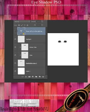 •EyeShadow Set-PSD•