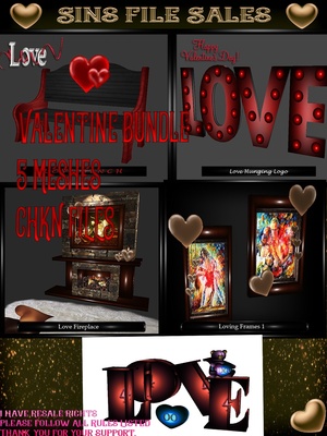 ♥ Valentine Mesh Bundle ♥ Sale