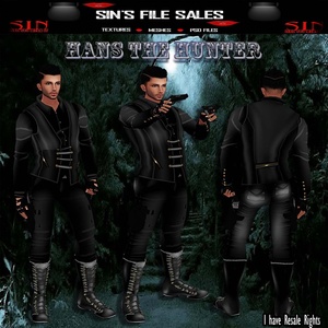 Man In Black Bundle *Hans The Hunter* SALE*