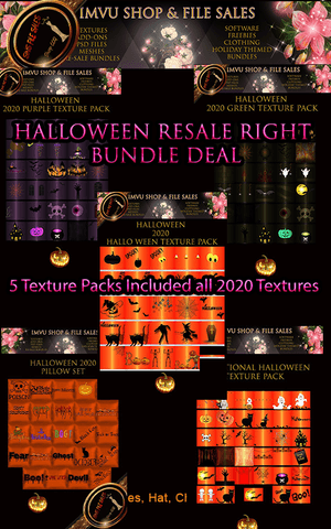 🎃Resale Right Halloween Bundled Deal🎃