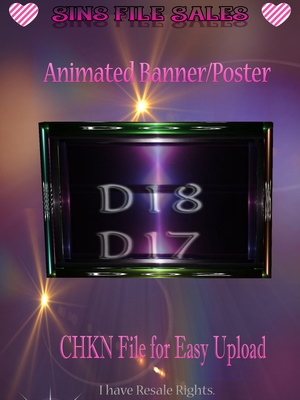 Animated Poster/Banner Mesh