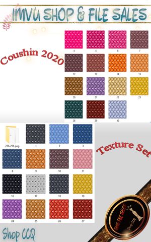 Cushion Texture Set- 30 files