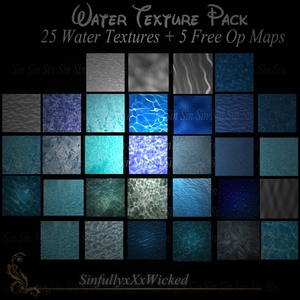 Water Texture Pack(30 Files)