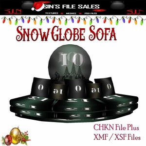 Snowglobe Sofa Set * Mesh