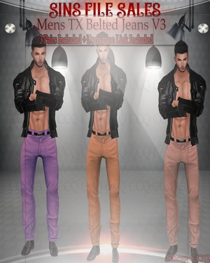 Mens TX Jeans Set V3