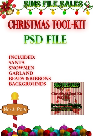 Christmas Tool-Kit-PSD File