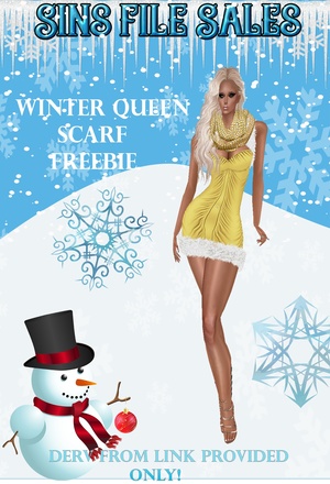 Winter Queen Scarf Freebie