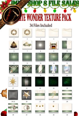 🎅 White Wonder Christmas Texture Pack 🎅