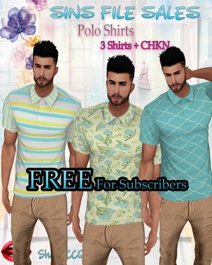 •Mens Polo Set• FREE(Conditions Apply)