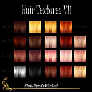 Hair Textures V11