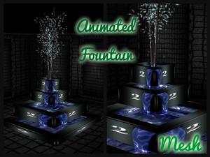 Animiated Fountain Mesh