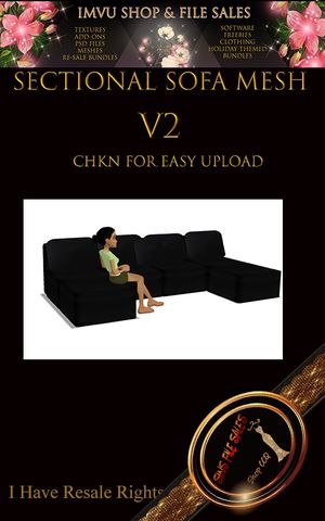 Sectional Couch Mesh V2 