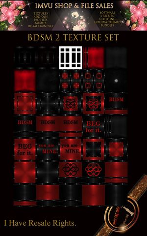 BDSM 2 Texture Set-35 Files