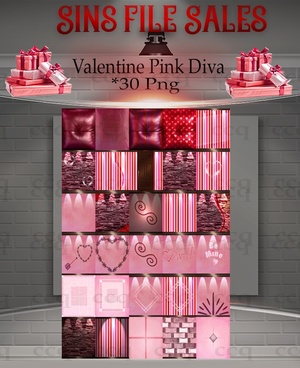 ♥Valentines Pink Diva Texture Pack