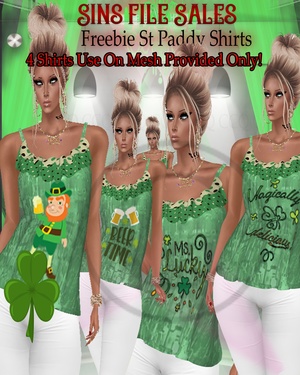 🍀Freebie🍀 St Paddy Shirts*CHKN