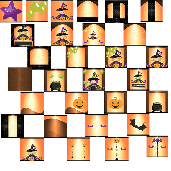  SALE 🎃 Halloween Texture Pack 30 Files - NEW SALE 🎃