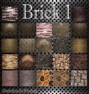 Brick Pack 1 (23 files)