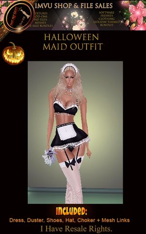 Halloween- Maid Outfit🎃