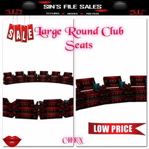 Club Rounded Seating* Mesh