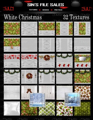 White Christmas Texture Pack