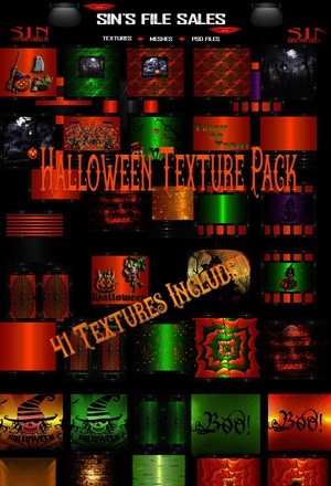 Halloween Texture Pack *41 Textures