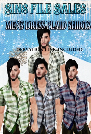 Mens Dressy Plaid Shirts