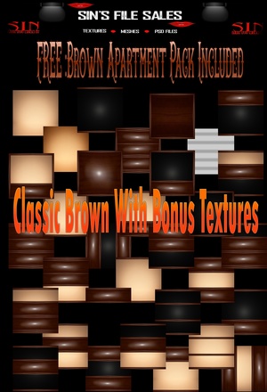 Classic Brown Texture Pack w/Bonus Texture Pack Free