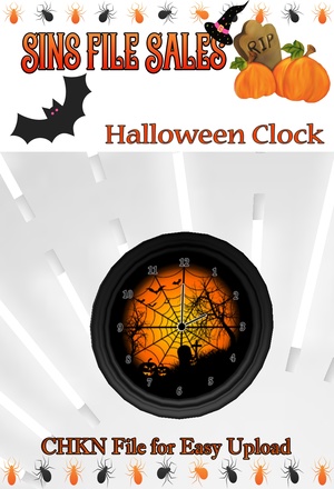 Halloween Clock