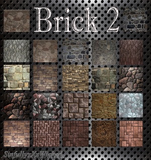 Brick Pack 2 (22 files)