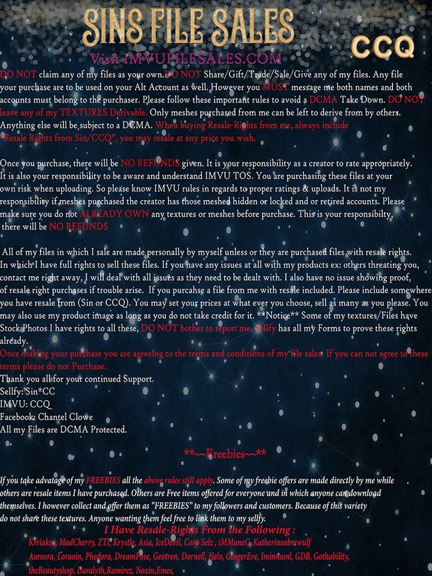 •Chinese Food Mesh•