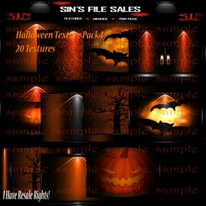 Halloween Texture Pack 4