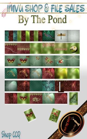 By The Pond Texture Pack- 38 Files