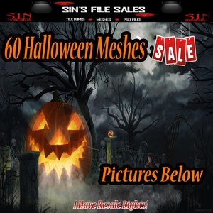 60 Halloween Meshes 