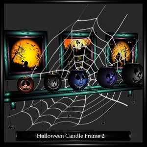 Spider Candle Frame Mesh V2