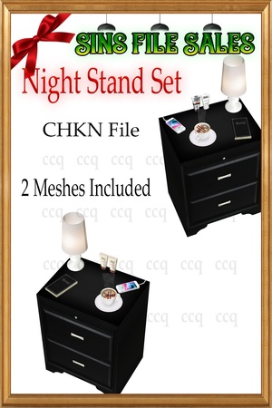 Night Stand Set *2 Meshes