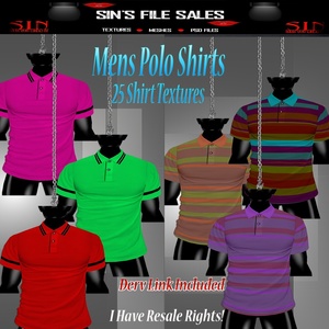 Mens Polo Shirt Pack* 25 Shirts