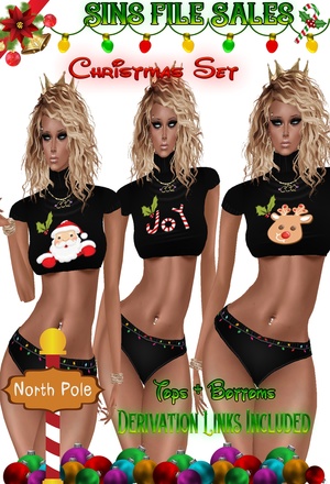 Christmas Outfit Bundle * 3 Outfits