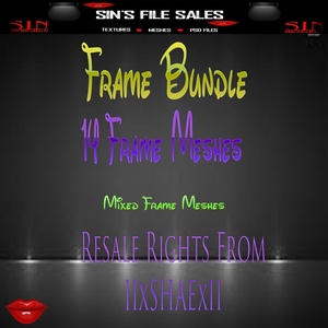 Frame Mesh Bundle *14 Frame Meshes