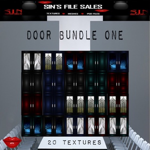 Door Texture Pack One (20 files/images)