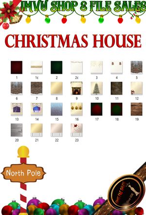 🎅Christmas House Texture Pack- 25 Files 🎅