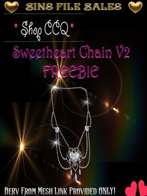 ~Freebie~ Sweetheart Silver Chain