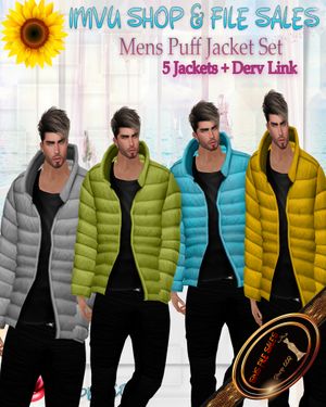 ◘Mens Puff Jacket Set◘